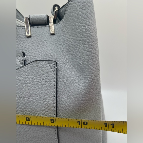 Steve Madden Women’s Bparker  Light Gray  Faux Leather Tote Purse Satchel OS - Picture 15 of 16